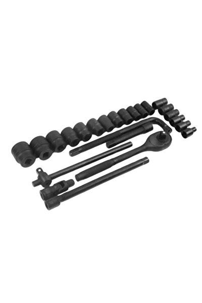 OEM Professional 1/2″ Impact Socket Wrench Set with 24 Pieces