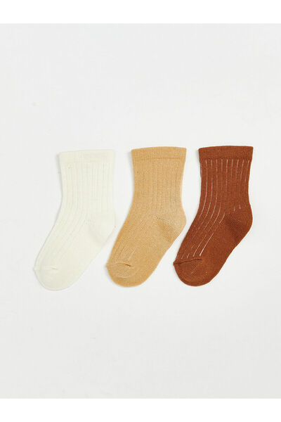 LC Waikiki Lcw Eco Patterned Boys' Socks 3-Pack (W5)