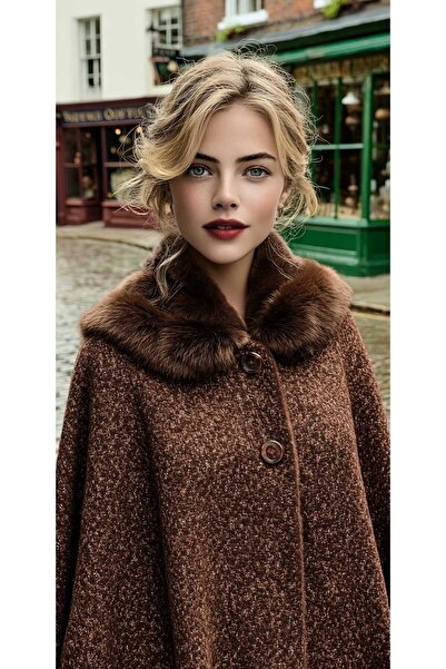 LAGRANZE Italian Soft Elegance Winter Women's Cape