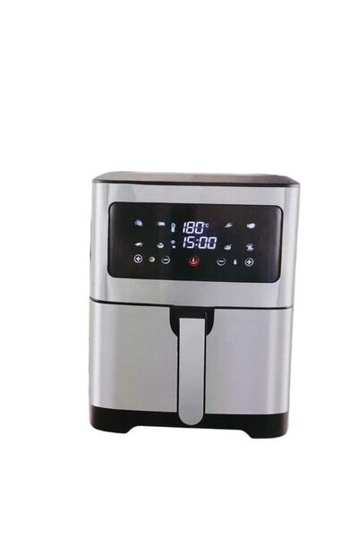 Tradeo مقلاة هوائية رقمية سعة 10 لتر، لوحة لمس LED، 2400 واط، تحكم في درجة ال...