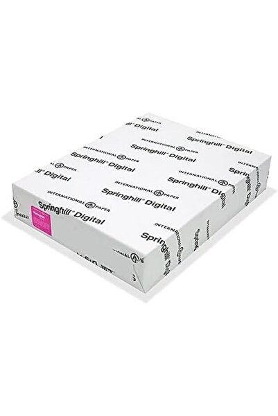 genernic Springhill White Cardstock 8.5x11in 110 lb (199 gsm) 250 Sheets