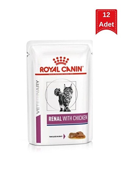 Royal Canin Renal Chicken Tavuklu Yaş Kedi Maması 12 X 85 Gr