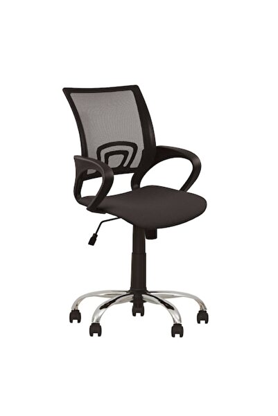 Ergonica NETIC GTP office chair, Black Cagliari fabric