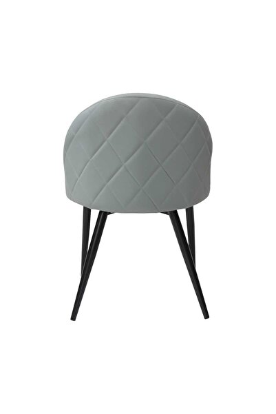 ARTA DOOR Bella Eco-Leather Chairs, Grey - Modern, HoReCa, Kitchen, Living Room, Office, Bedrooms, Hallways