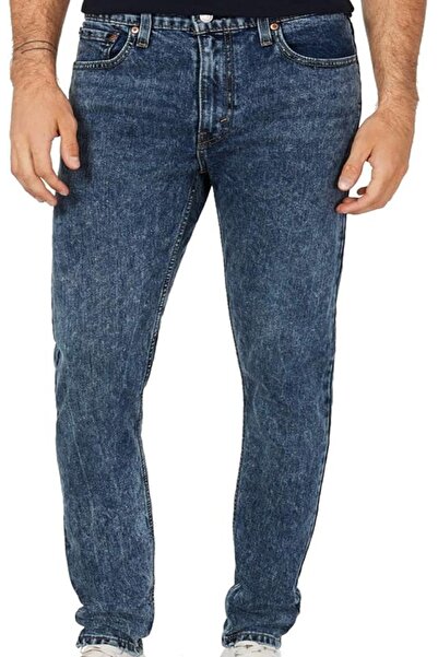 Levi's 512 Regular Waist Slim Tapered Men's Denim Pants Dark Puntanavi