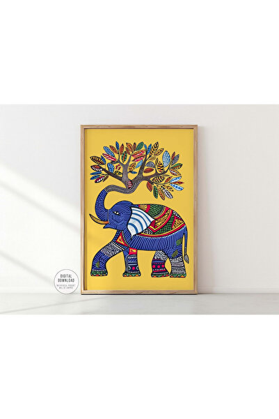 woodhomeworks Tek Parça Salon Ofis Dekor Tablo Vrynt