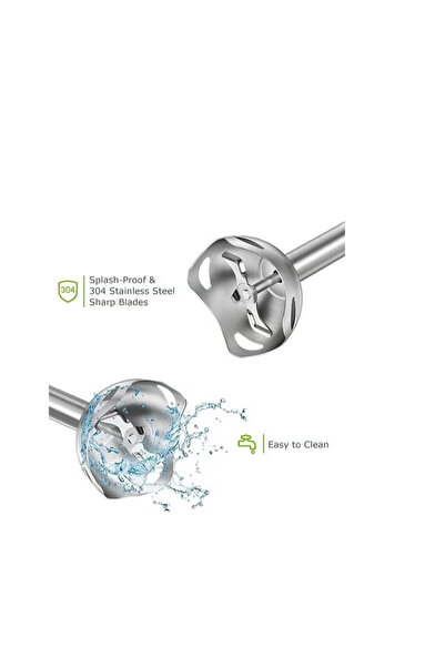 HALEY 1000W Hand Blender – 2-Speed, Stainless Steel Blade, Powerful Motor, 2-Year Warranty