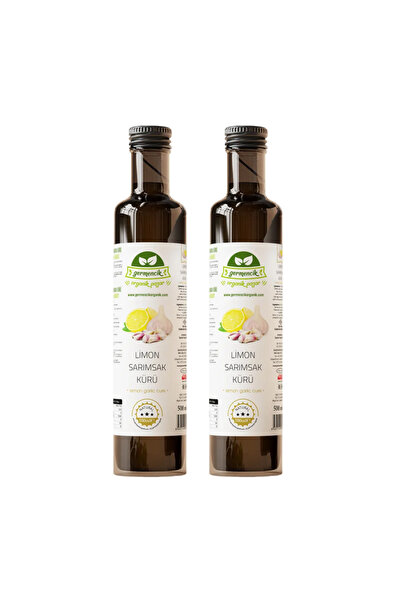 Germencik Organik 2 Adet Limon Sarımsak Kürü 500 ml