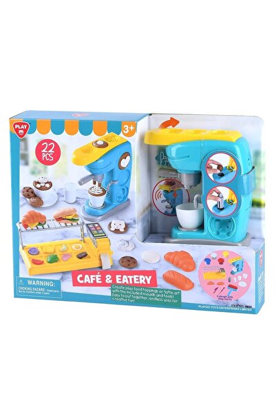 Play Go مقهى ومطعم B/O (4 × 2 أونصة عجين متضمن) - 22 قطعة