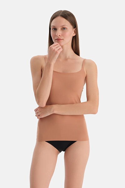 Dagi Brown Basic Cool Touch Undershirt