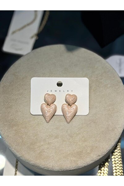 JEWELRY أقراط قلب بيرليسسينت