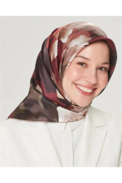 Armine Eșarfă de mătase Nostalgia - 8534-35 Burgundy Twill