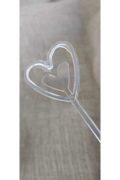 hobidaşım Suport pentru note cu inimă din 10 piese – Set de tije cu inele pen...