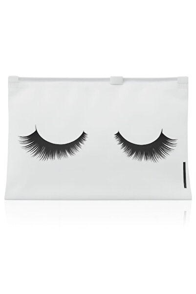 OEM Zippered cosmetic bag, White, 10 x 15 cm