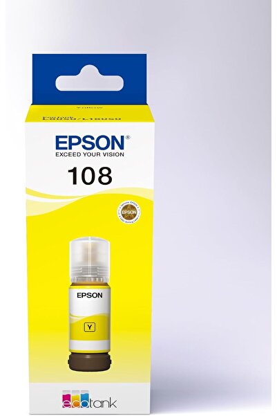 EPSON 108 EcoTank Yellow ink bottle