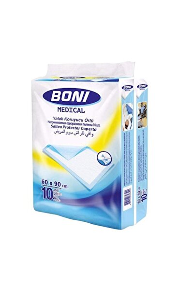 Boni Set de 10 aleze medicale de unică folosință 60x90 cm