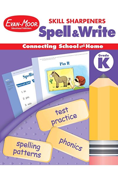 Evan-Moor Educational Publishers Skill Sharpeners: Spell & Write, Kindergarten (Evan-Moor)
