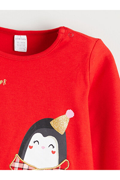 LC Waikiki Plaid Patterned Baby Girl Pajama Set (W5)