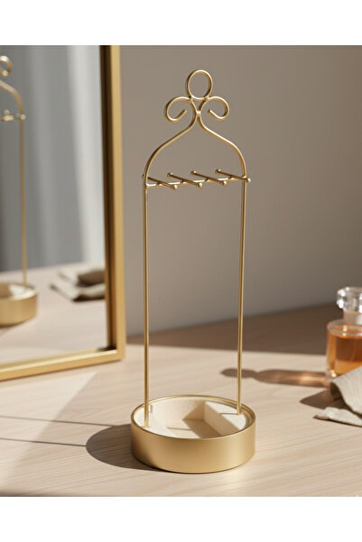 REDTAG Beige Ring And Necklace Holder