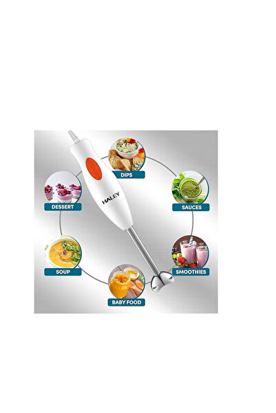 HALEY 1000W Hand Blender – 2-Speed, Stainless Steel Blade, Powerful Motor, 2-Year Warranty