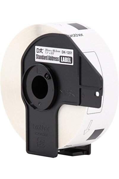 Brother Genuine DK-1201 Standard Address Labels, 1 Roll (400 Labels)