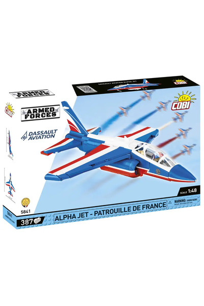 COBI Alpha Jet Patrouille de France, 387 piese ( COBI-5841 )