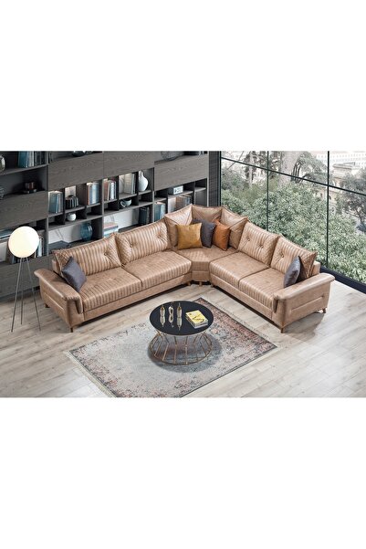 Sole Home Anka Köşe Takımı & Köşe Koltuk & Yataklı Köşe Takımı & Mekanizmalı ...