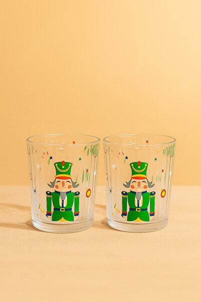 Rakle Nutcracker 2-Pack Optical Soft Drink Glass 360 ml