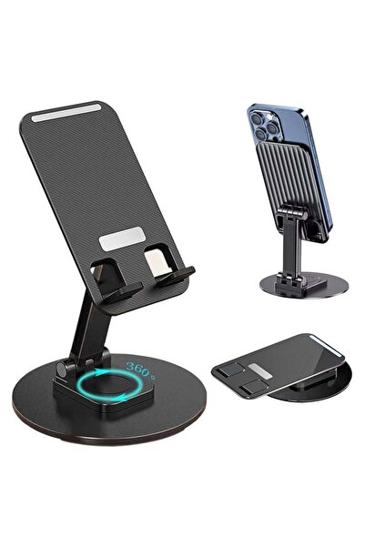 Zet Foldable phone holder – 360° adjustable, universally compatible, made of ...