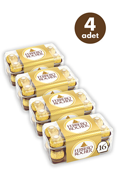 Ferrero Rocher Çikolata 16'lı 200 Gr - 4 Adet