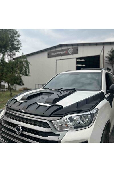 Cappafe Ssangyong Musso 2018-2021 Yıl Aralığı Uyumlu ön Kaput Scoop