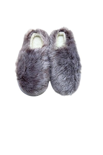 Moda Devrin Purple Plush Eva Sole Slippers