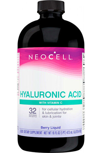 Neocell Hyaluronic Acid Blueberry Liquid - 16 Oz