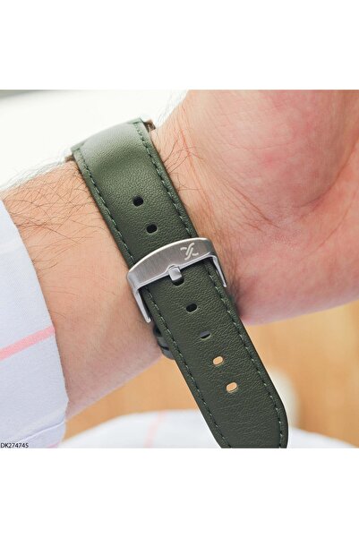 Daniel Klein Dk274745 Leather Strap Men's Wristwatch