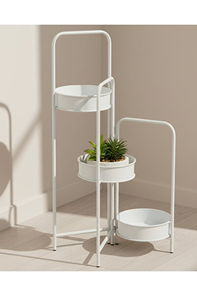 REDTAG White Trio Planter Rack
