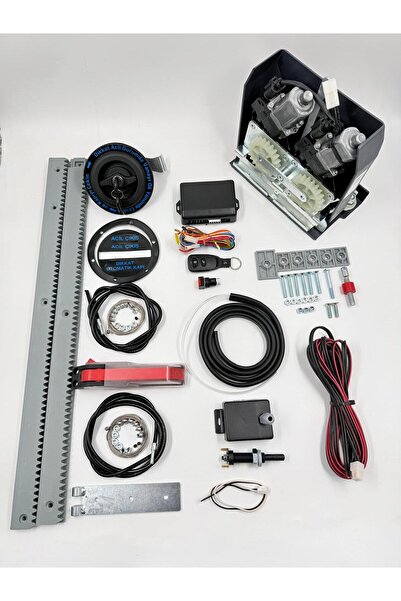 Kuzey ÇİFT MOTORLU BOSCH OTOMATİK KAYAR KAPI SİSTEMİ (OKUL PAKET)