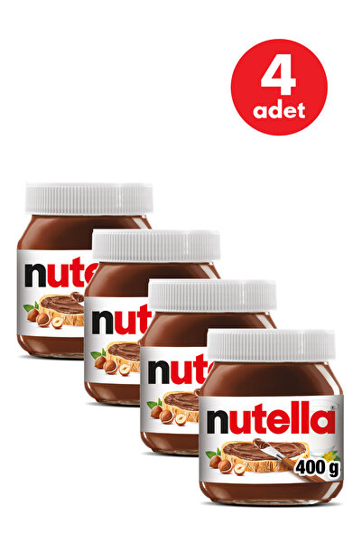 Nutella Kakaolu Fındık Kreması 400 Gr - 4 Adet