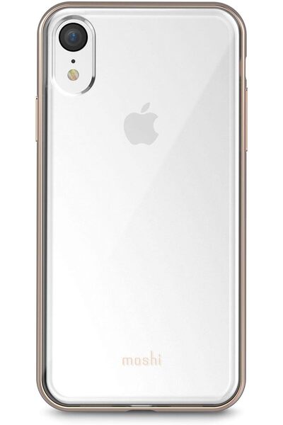 Moshi جراب Vitros لهاتف iPhone XR فضي لامع - مقاوم للصدمات، حماية من السقوط، ...