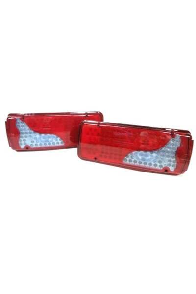 DELUXETUNING Set de 2 stopuri spate cu LED pentru MAN, Mercedes, Camion, Remorcă, TGA, Sprinter