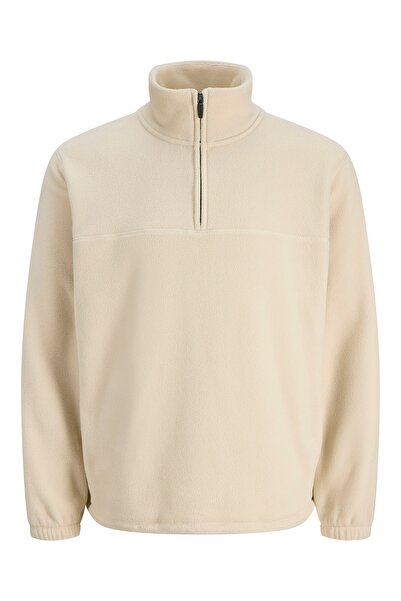 Jack & Jones 12285670 Half Zipper Fleece Sweatshirt