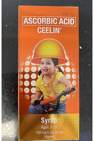 ceelin شراب حمض الأسكوربيك 250 مل