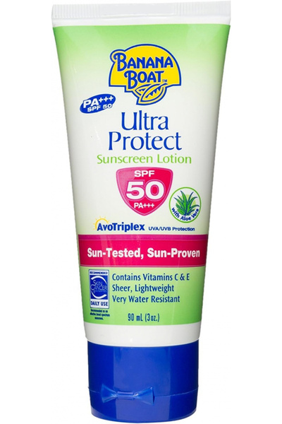 Banana Boat لوشن واقي من الشمس فائق الحماية مع خلاصة الصبار، 90 مل