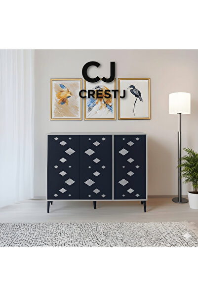 Crestj Modern multi-purpose shoe cabinet for entryway and hallway 120-33-94