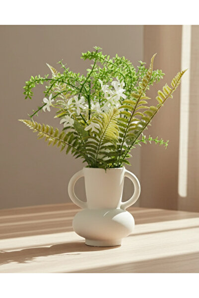 REDTAG Artificial Flower In Cream Vase