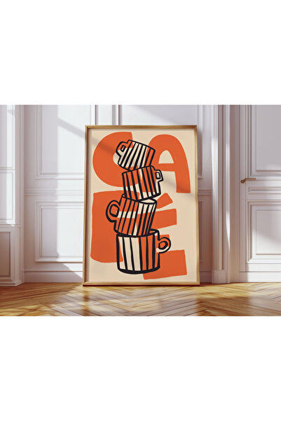 woodhomeworks Tek Parça Salon Ofis Dekor Tablo Vrynt