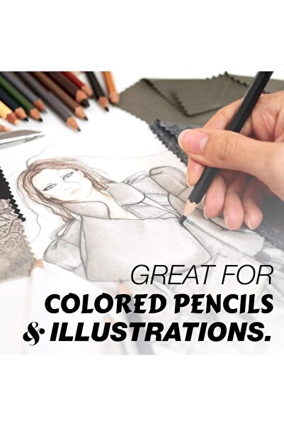 Springhill Ivory Colored Cardstock 22×28 cm, Velum Bristol 27kg (147gsm), 250 Sheets