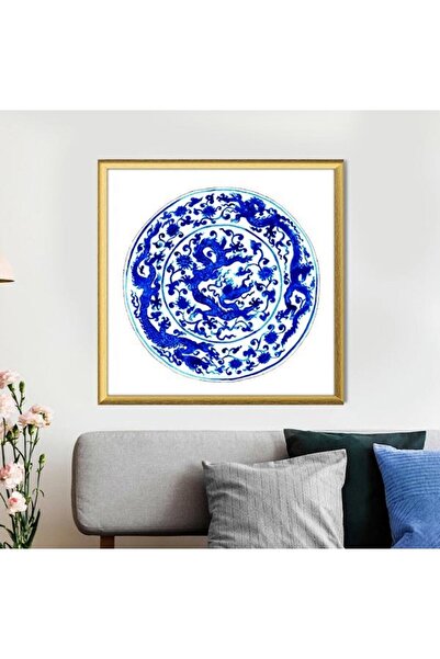 Araste Dekorasyon Blue Blanc 2 Çerçeve Ve Poster - Il1133