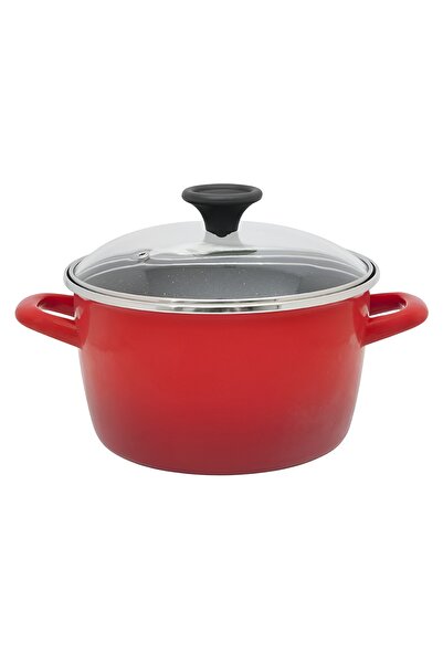 Metalac Oala 3.5l cu capac sticla Granit Induction /20cm/3.5l