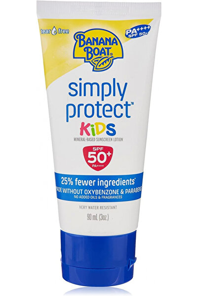 Banana Boat Simply Protect Kids Sun Protection Lotion Spf50, 90 Ml