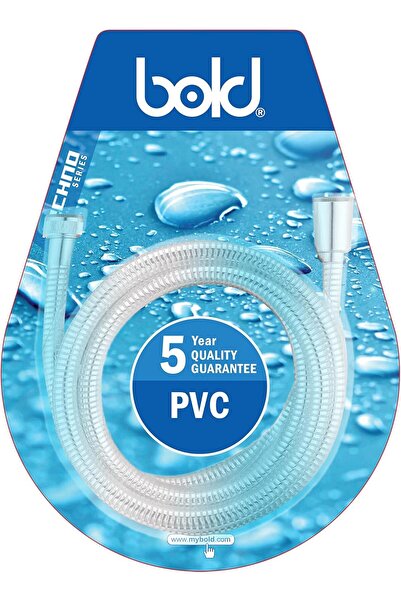 BOLD Flexible Shattaf & Shower Hose 1.2m – Chrome Anti-Twist, High Flexibility, Brass Connections